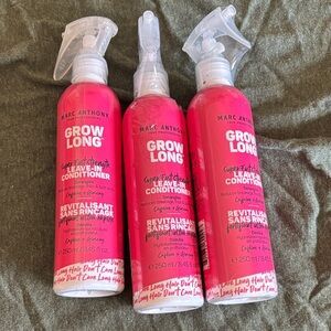 3 bottles!! Marc Anthony Grow Long Leave-In Conditioner-Brand New!!